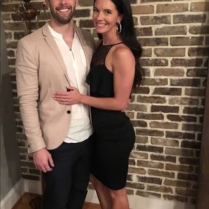 BcBg Generation high neck body con dress